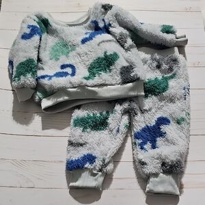 Little Ricky's Fuzzy Dinosaur Kids Set